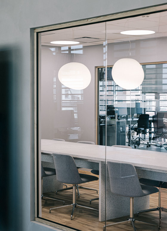 mødelokale indretning