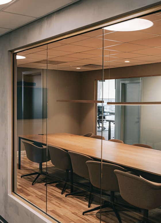 mødelokale indretning