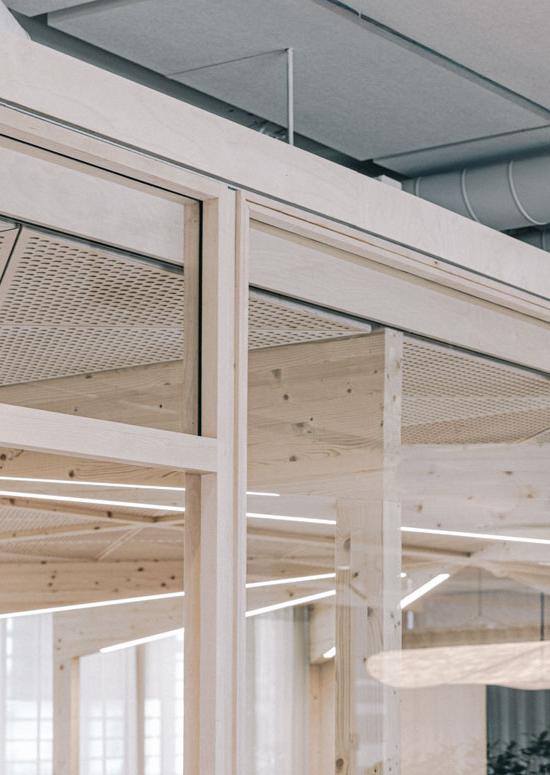 indretnings detaljer - kontorombygning